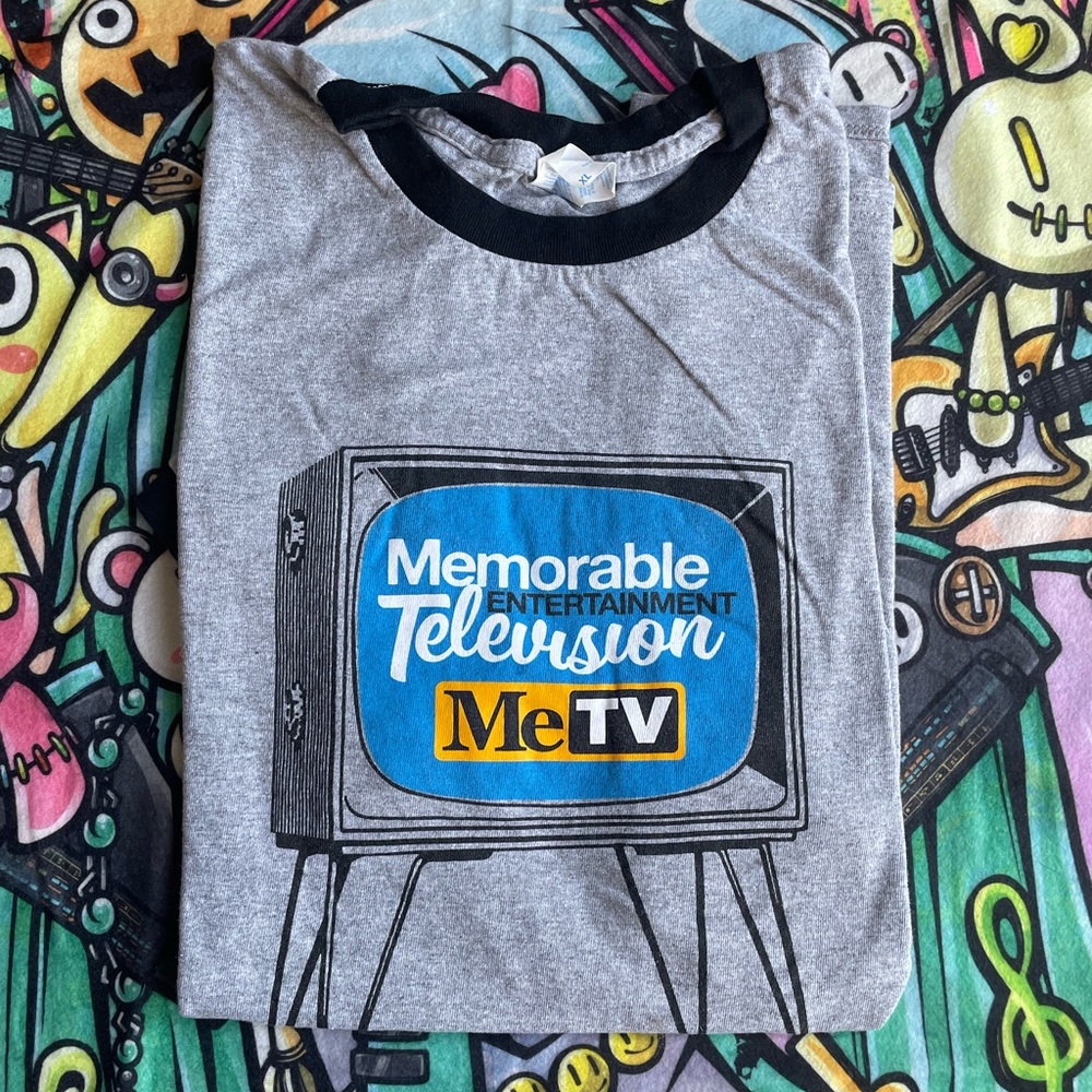 Vintage ringer tv tee